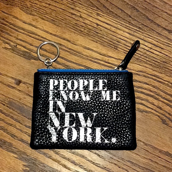 Rebecca Minkoff Handbags - Rebecca Minkoff Black Leather Cardholder Wallet